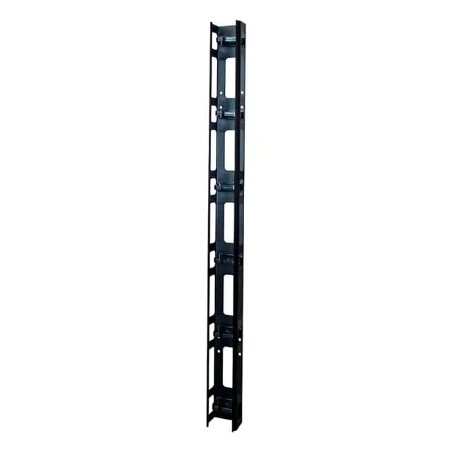 Vertical Cable Management Panel for Network Rack Cabinets