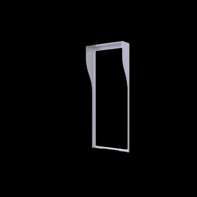 Silver In-Wall Rain Cover for R29