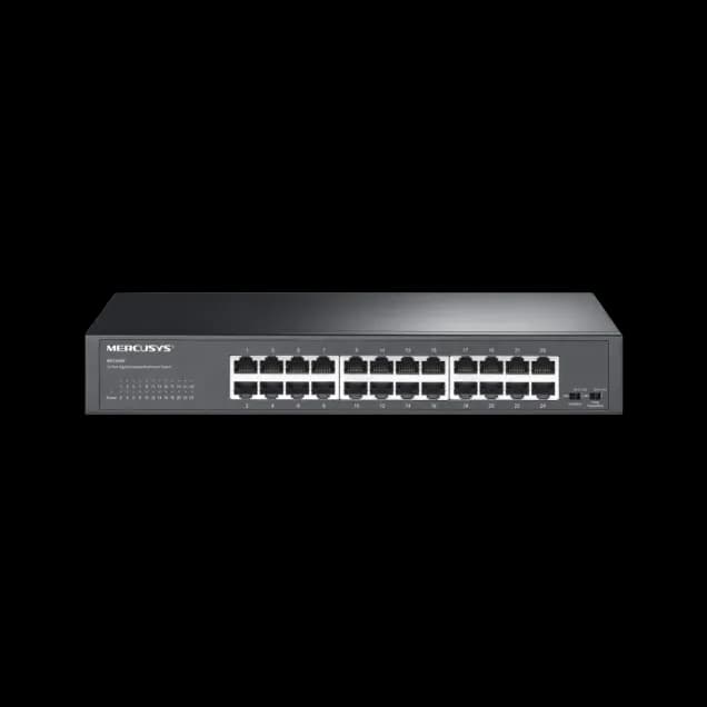 24-Port Gigabit Desktop/Rackmount Switch MS124GS