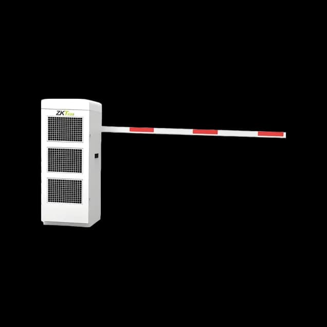 BG-SPB200L/R Solar-Powered Barrier Gate, Telescopic Boom 3–6m, Dual 12V Battery