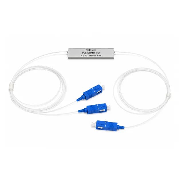 Optowire PLC Splitter 1*2  SC/UPC, 900um, 1.5m