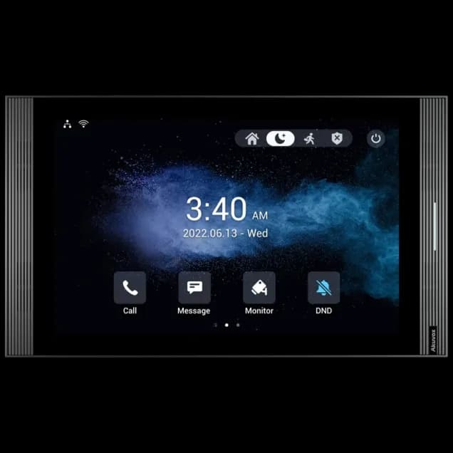 S567G-Gray 10.1'' Android Indoor Monitor (Included On-Wall-Installation-Kit) WiFi 5MP Camera