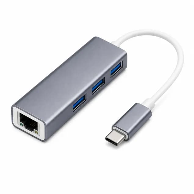 TypeC HUB+100M NIC MD014