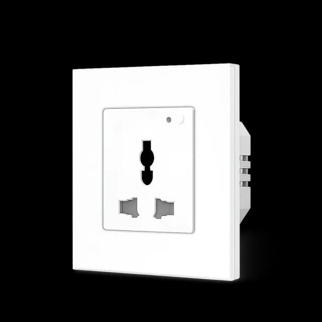 Wi-Fi Multi-Function Single Socket with Power Metering (White) VIV-TW-WFS1MF-WT