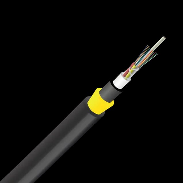 Optowire-AS(L)-S-16FO-25KN Long span ADSS for high voltage electrical towers