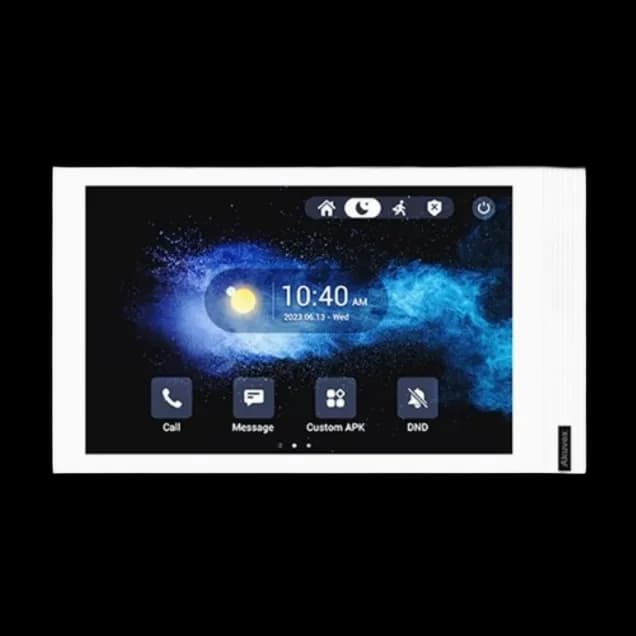 S567W-White 10.1'' Android Indoor Monitor (Included On-Wall-Installation-Kit) WiFi